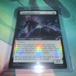 Lightstall Inquisitor (Extended Art FOIL) - MTG NM Edge Of Eternities 0320 - Image 1