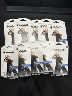 Magic the Gathering MTG Final Fantasy FIN FF Play Booster Pack Lot of 10 - Image 1