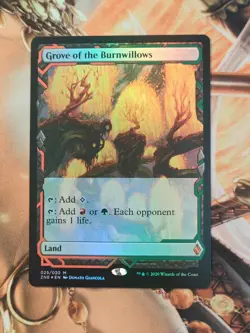 Grove of the Burnwillows - Zendikar Rising Expeditions (ZNE) -foil -nm - Image 1