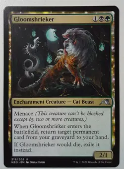 Gloomshrieker *Uncommon* Magic MtG x1 Kamigawa Neon Dynasty - Image 1