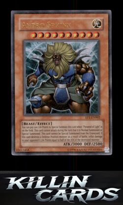 Andro Sphinx EP1-EN002 Ultra Rare Yu-Gi-Oh! Movie Exclusive Pack YuGiOh Card NM - Image 1