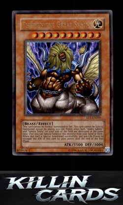 Theinen the Great Sphinx EP1-EN001 Ultra Rare Yu-Gi-Oh! Movie Exclusive Pack YuG - Image 1