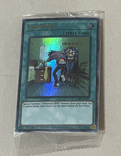 Fake Hero - Ultra Rare Sealed Lost Art Promotion LART-EN052 Promo Yugioh - Image 2