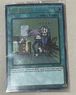 Fake Hero - Ultra Rare Sealed Lost Art Promotion LART-EN052 Promo Yugioh - Image 3