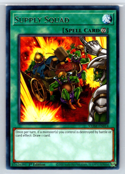 Yugioh - Supply Squad VASM-EN014 Rare Valiant Smashers - NM - Image 1