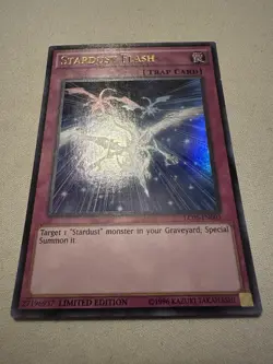 Yu-Gi-Oh! Stardust Flash LC03-EN003 Ultra Rare Limited Edition VLP/NM - Image 1