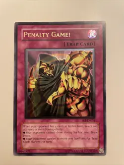 Yu-Gi-Oh Penalty Game! Flaming Eternity FET-EN051 Unlimited Ultimate MINT M - Image 1