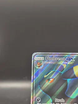 Pokemon TCG Umbreon GX 142/149 Sun & Moon Base Set Full Art NM - Image 2