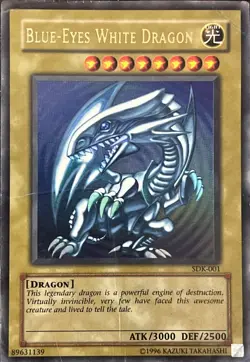 Blue-Eyes White Dragon SDK-001 Unlimited Ultra Rare HP - Image 1