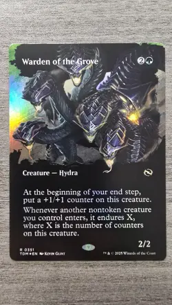 Warden of the Grove (Rare Borderless Foil) #351 Tarkir: Dragonstorm - Image 1