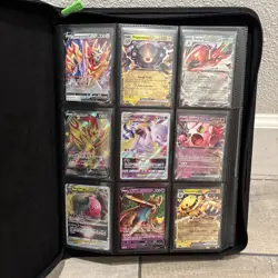 Pokemon Card Binder Collection Lot Mewtwo ex, V And Ex + More - Image 1