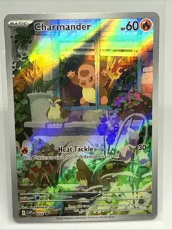 Charmander 044 Sv: Scarlet & Violet Promo Cards Holo Pokemon TCG NM 305 - Image 1