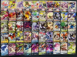 100 ex V Vstar RR RRR Holo Full Arts Lot Set Pokemon Japanese Cards W004 - Image 2
