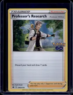 Professor's Research SWSH: Sword & Shield Promo Cards Pokemon #SWSH178 NM+ - Image 1