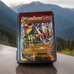 Pokemon Card Primal Groudon EX (Omega) 86/160 XY-Primal Clash Holo Near Mint - Image 1