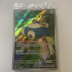 Snorlax SVP EN 051 Black Star Promo Scarlet & Violet Pokemon 151 Card Sealed NM - Image 1