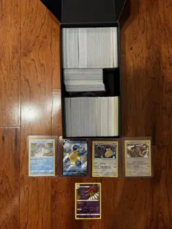 ~1000 Pokemon Bulk Card Lot, Mainly Chilling Reign/Lost Thunder *Description* - Image 1