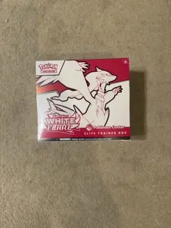 Sealed Pokemon Center Scarlet & Violet White Flare Elite Trainer Box ETB - Image 1
