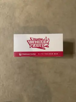 Sealed Pokemon Center Scarlet & Violet White Flare Elite Trainer Box ETB - Image 2