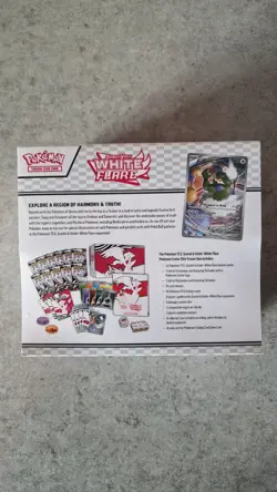 Sealed Pokemon Center Scarlet & Violet White Flare Elite Trainer Box ETB - Image 3