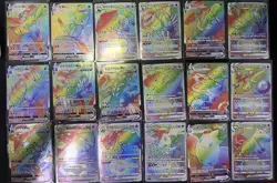 Pokemon SWSH Hyper rare Rainbow HR Lot 18 Korean Cards Vstar S&V Rayquaza, Mew+ - Image 1
