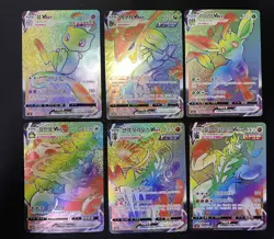 Pokemon SWSH Hyper rare Rainbow HR Lot 18 Korean Cards Vstar S&V Rayquaza, Mew+ - Image 2