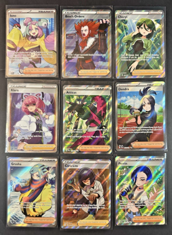 Pokemon Full Art Trainer Super Rare/Ultra Rare Lot 27 Cards Iono - Image 2