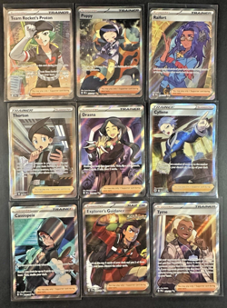 Pokemon Full Art Trainer Super Rare/Ultra Rare Lot 27 Cards Iono - Image 4