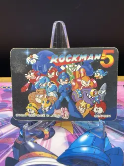 1995 Mega Man 5 Bandai Carddass No.87 Prism card Rockman CAPCOM HOLO japan - Image 2
