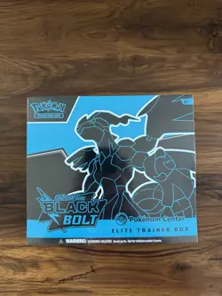 Pokemon Center Black Bolt and White Flare ETB - Elite Trainer Box New Sealed - Image 2