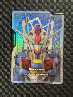 Gundam Card Game - Gundam Aerial Resource R-009 C+ Raw Near Mint/Mint - Image 1