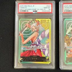 PSA 10 Yamato Bonney One Piece Card sets Weekly Shonen Jump 2024 Japanese Promo - Image 2