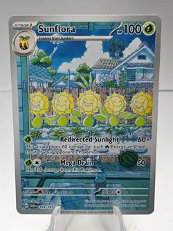 Pokemon Card TCG - Sunflora 169/167 Illustration Rare Twilight Masquerade - #5 - Image 1