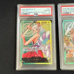 PSA 10 Yamato Bonney One Piece Card sets Weekly Shonen Jump 2024 Promo Japanese - Image 2