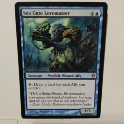 SEA GATE LOREMASTER --- MTG -- ZENDIKAR --- NM - Image 1