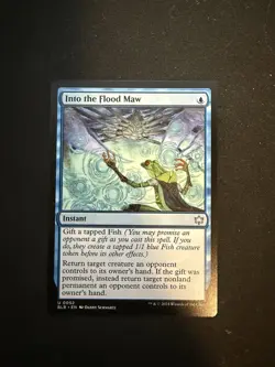 MTG: Into The Flood Maw Bloomburrow NM Regular - Image 2
