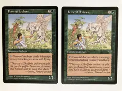 Femeref Archers (2) NM Mirage MTG Magic the Gathering - Image 1