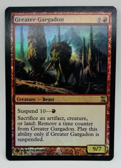 MTG Greater Gargadon Time Spiral Foil - Image 1