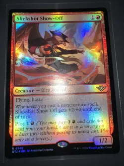 MtG Slickshot Show-Off Foil Outlaws of Thunder Junction - Image 1