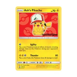 Pokemon SM Promos Ash's Pikachu - SM109 (P) #SM109 Fair - Image 1