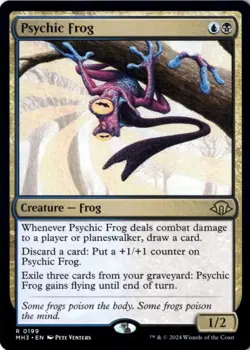 Psychic Frog Modern Horizons 3 199 NM MTG - Image 1