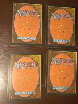 Magic the Gathering MTG Ungraded Raw: Gaea's Touch - The Dark x4 - Image 2