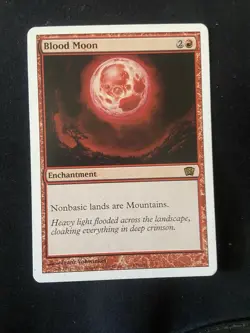 MTG Blood Moon Eighth Edition 178 Regular Rare, LP - Image 1