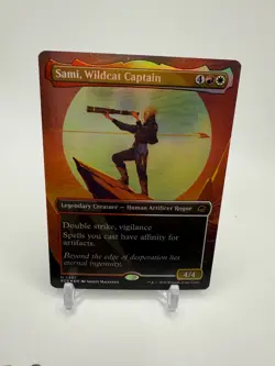 Sami, Wildcat Captain (Borderless) Edge of Eternities Foil - Image 1