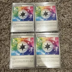 4x Pokemon TCG - Prism Energy - 086/086 - SV: Black Bolt (playset) - Image 1