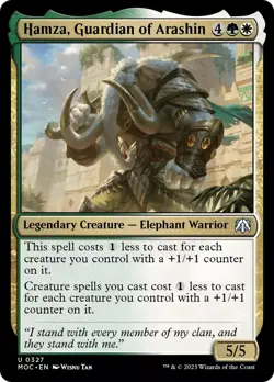 Hamza, Guardian of Arashin [March of the Machine Commander] Magic MTG - Image 1