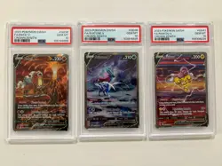 PSA 10 Pokemon Crown Zenith Trio: Entei V #GG36, Suicune V #GG38, Raikou V #GG41 - Image 1