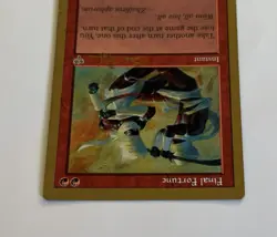 Final Fortune - NM - 1998 Ben Rubin (MIR) (SB) World Championship Decks Regular - Image 3