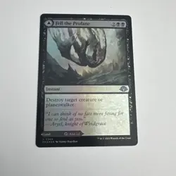 Fell the Profane Foil - Modern Horizons 3 - 0244 Magic The Gathering Uncommon - Image 1