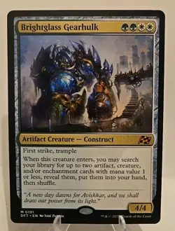 Brightglass Gearhulk MTG Aetherdrift Regular - Image 1